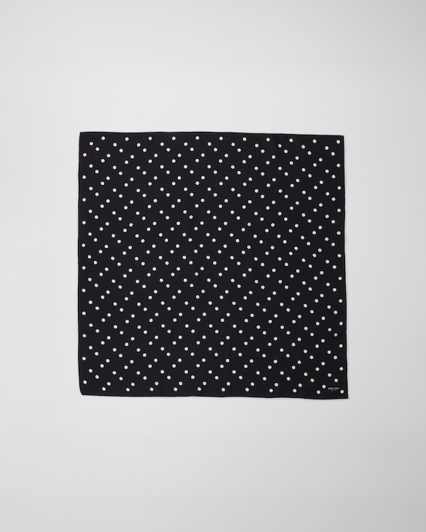 프린트 실크 트윌 스카프 65x65 프린트 실크 트윌 스카프 65x65