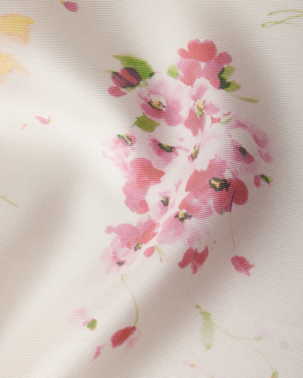 Printed silk twill scarf Printed silk twill scarf