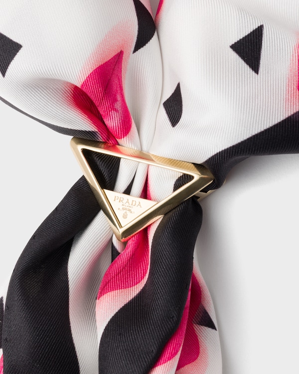 Metal scarf ring - Gold Metal scarf ring - Gold