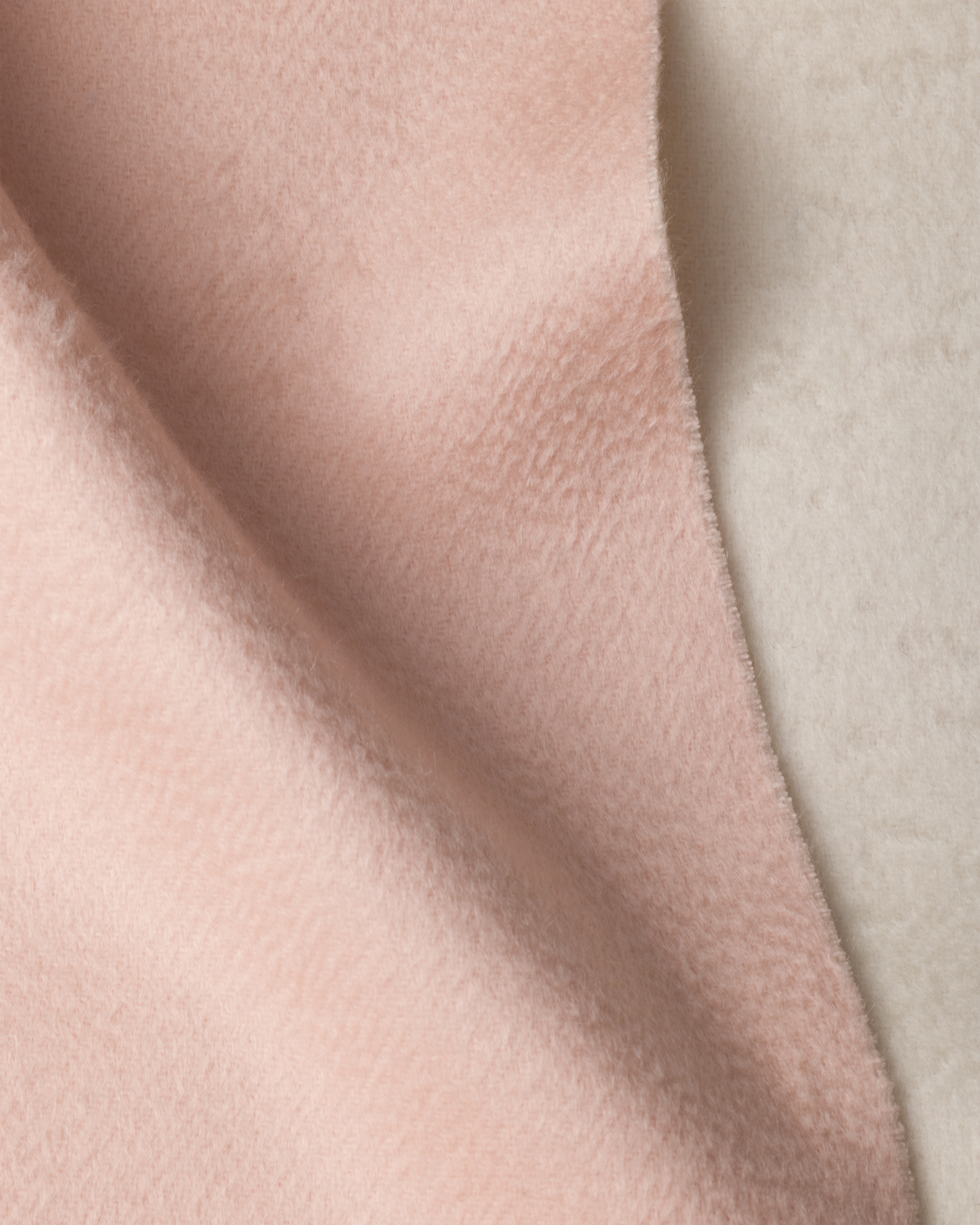 Prada Reversible Cashmere Scarf In Water Lily/chalk White