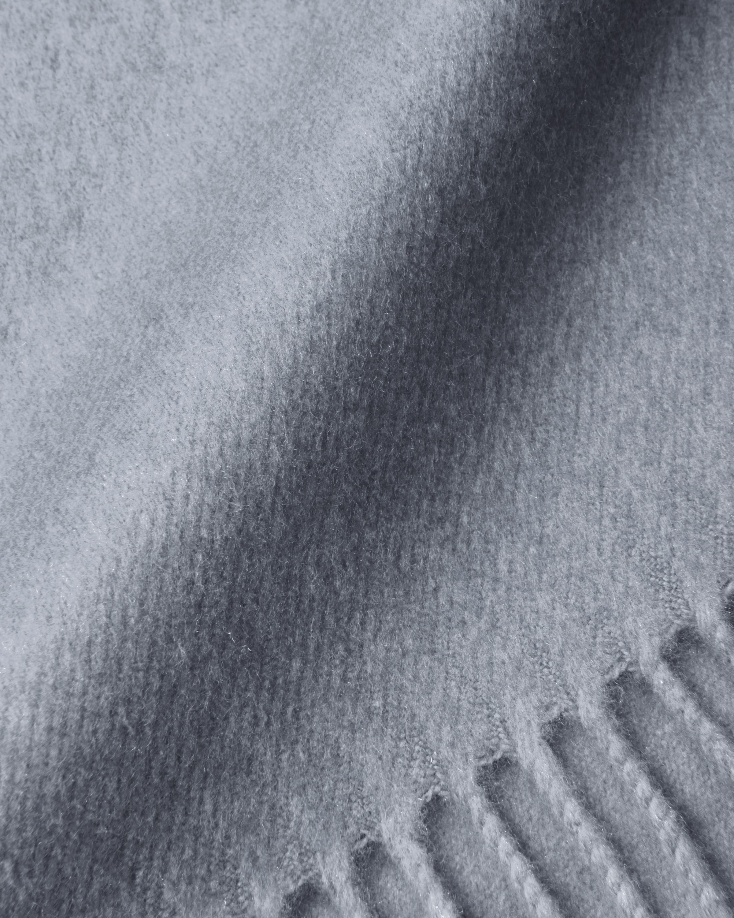 Prada Enamel Triangle-logo Scarf In Perlgrau