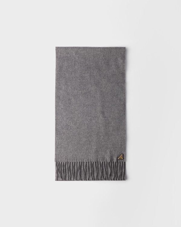 Sciarpa in seta e cashmere - Grigio Sciarpa in seta e cashmere - Grigio