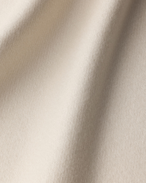 Silk and cashmere scarf - Chalk White Silk and cashmere scarf - Chalk White