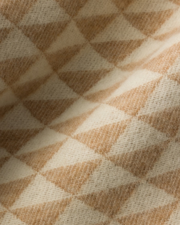 Étole Symbole en laine et cachemire double Étole Symbole en laine et cachemire double