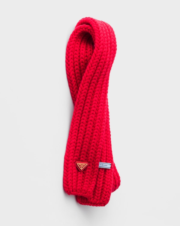 Wool scarf - Red Wool scarf - Red