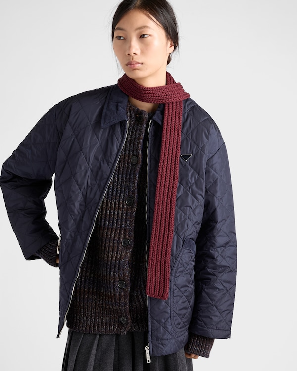 Wool scarf - Amaranth Red/Maize Yellow Wool scarf - Amaranth Red/Maize Yellow