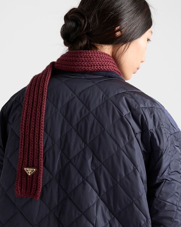 Wool scarf - Amaranth Red/Maize Yellow Wool scarf - Amaranth Red/Maize Yellow