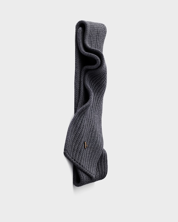 Wool scarf - Slate Gray Wool scarf - Slate Gray