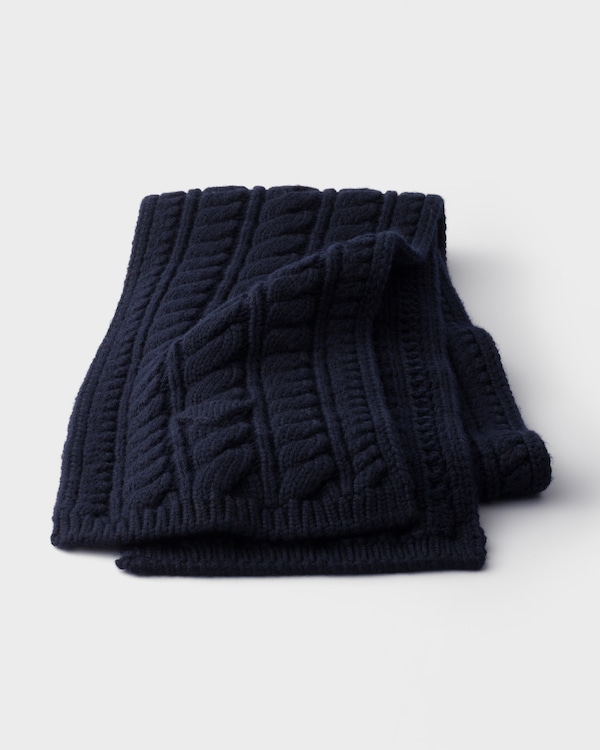 Wool scarf - Navy Wool scarf - Navy