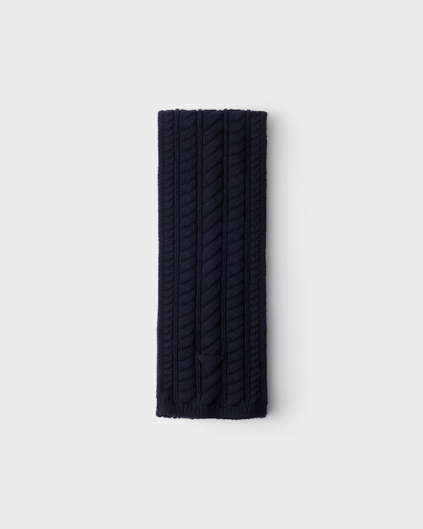 Wool scarf - Navy Wool scarf - Navy