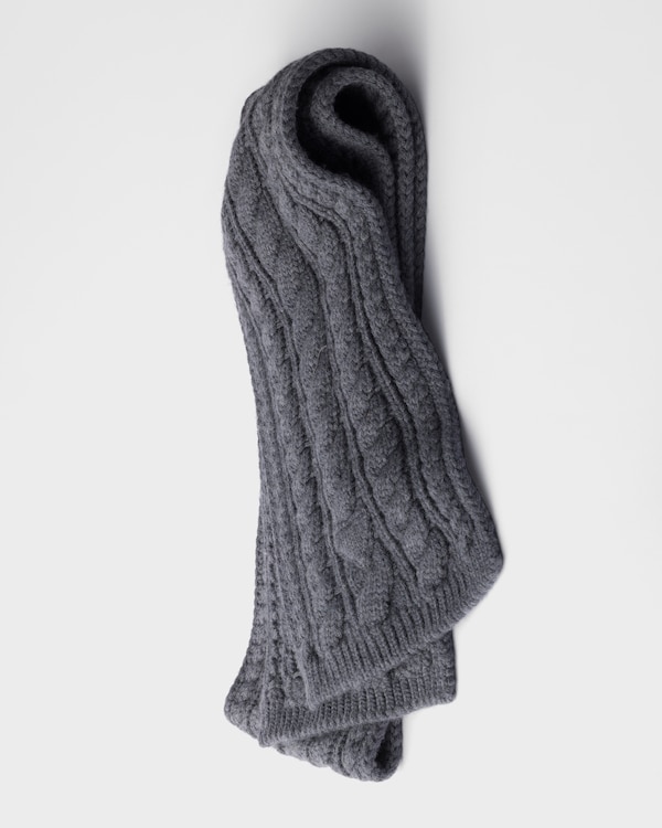 Wool scarf - Grey Wool scarf - Grey