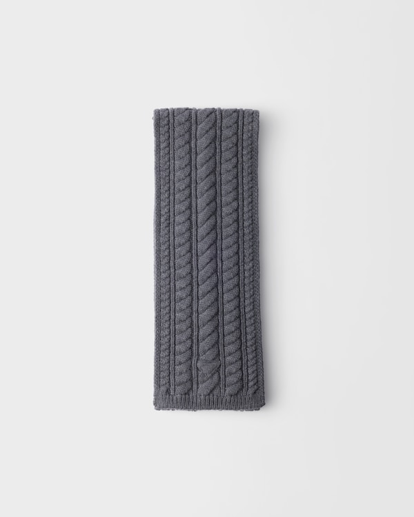 Wool scarf - Grey Wool scarf - Grey