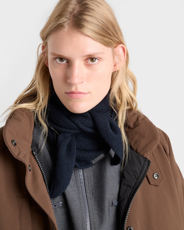 Cashmere shawl - Navy Cashmere shawl - Navy