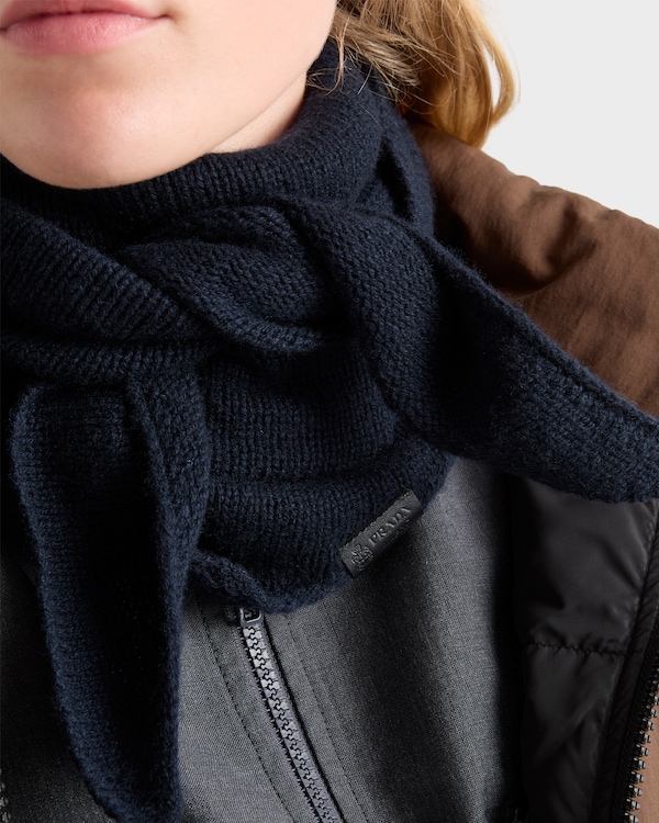 Cashmere shawl - Navy Cashmere shawl - Navy