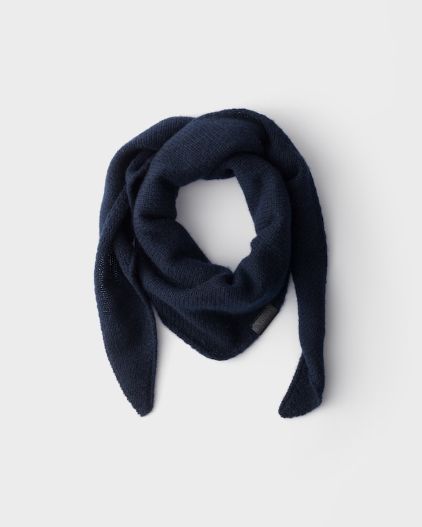 Cashmere shawl - Navy Cashmere shawl - Navy