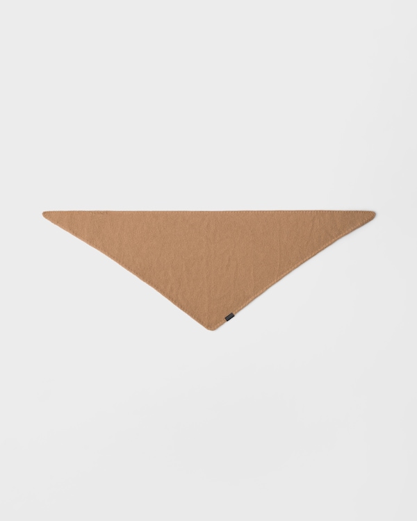 Cashmere shawl - Camel Brown Cashmere shawl - Camel Brown