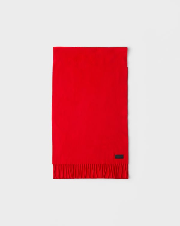 Cashmere scarf - Red Cashmere scarf - Red