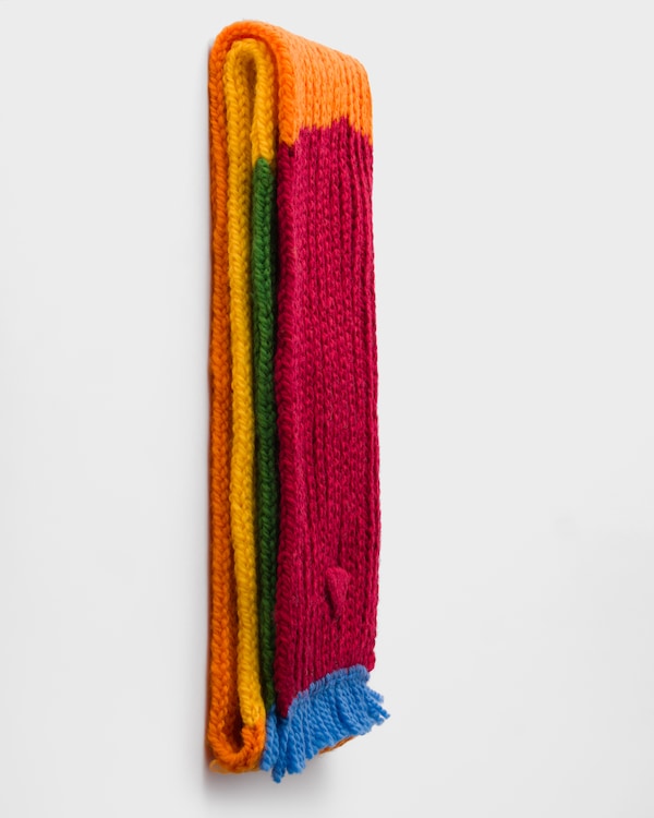 Wool scarf - Multicolored Wool scarf - Multicolored