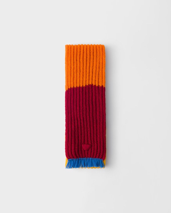 Wool scarf - Multicolored Wool scarf - Multicolored