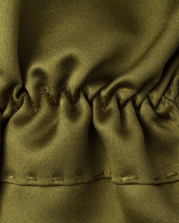 Gants en satin - Vert Lierre Gants en satin - Vert Lierre