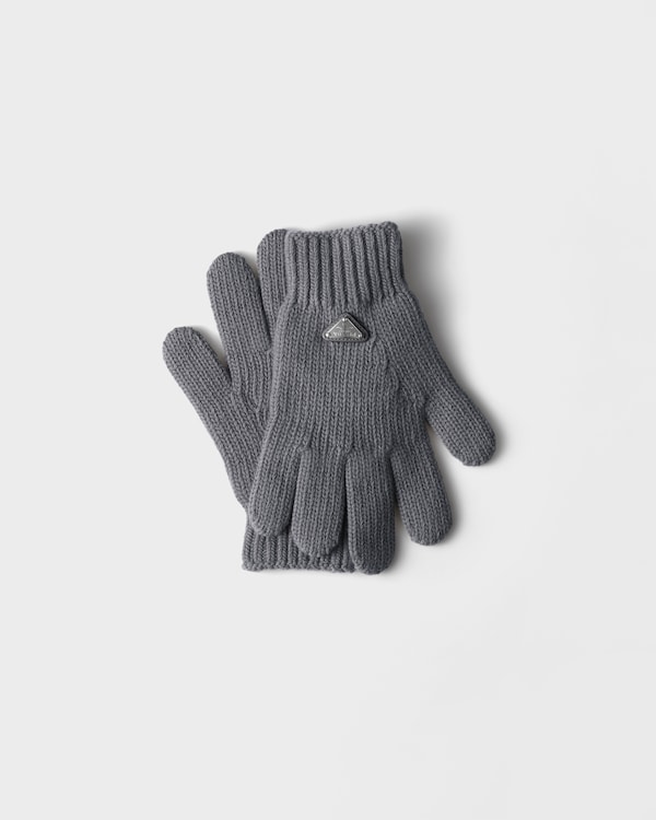 Gants en laine - Gris Ardoise Gants en laine - Gris Ardoise
