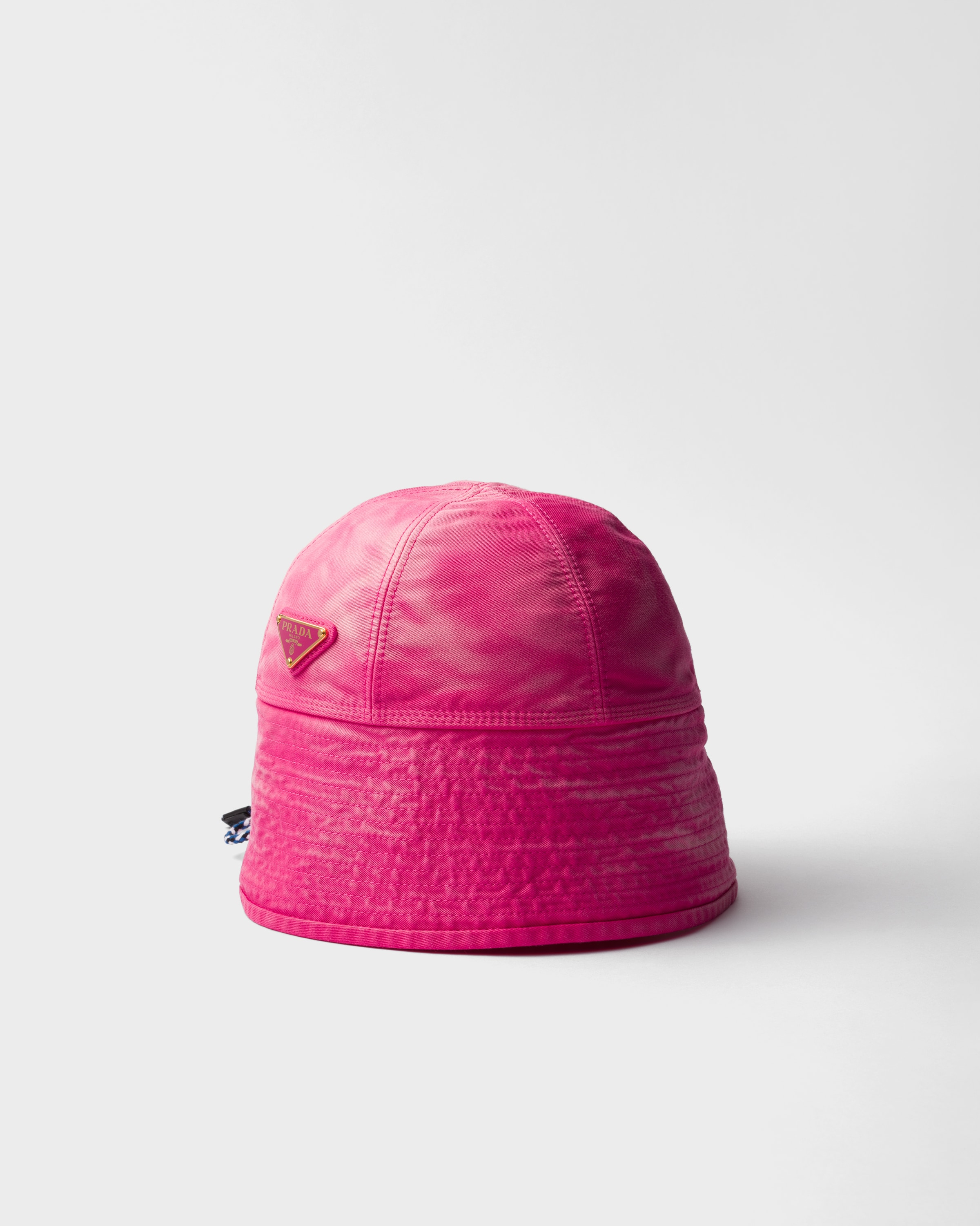 Tamarind Pink Cotton hat | PRADA