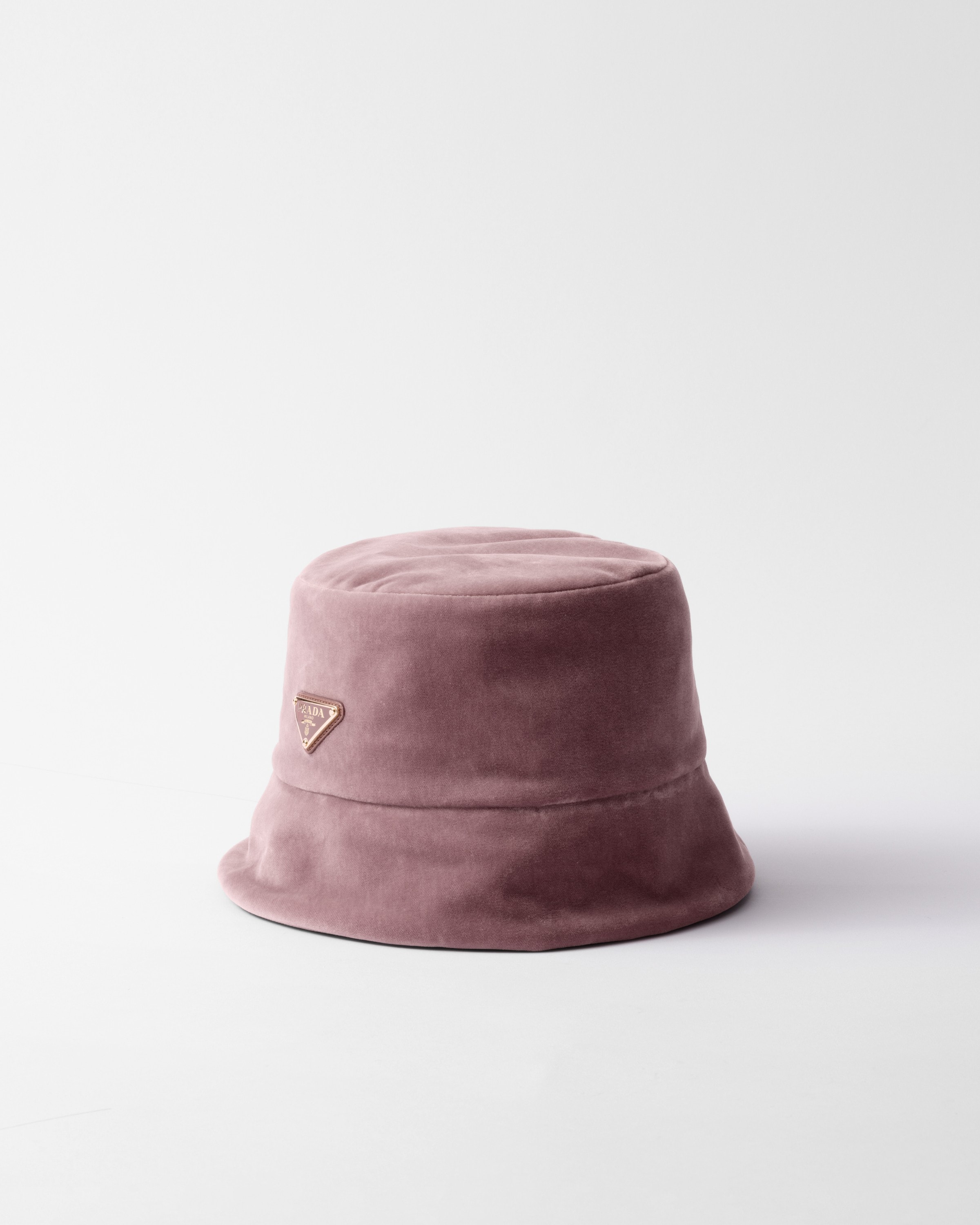 Prada pink bucket hat top