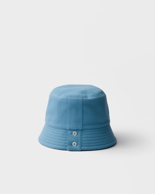 Old piqué bucket hat - Sapphire Blue Old piqué bucket hat - Sapphire Blue