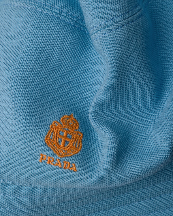 Old piqué bucket hat - Sapphire Blue Old piqué bucket hat - Sapphire Blue