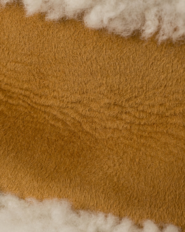 Suede shearling bucket hat Suede shearling bucket hat