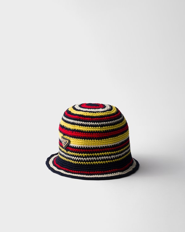 【日本入手困難】プラダ Reversible crochet hat ハット Prada Reversible Crochet Hat | Saks Fifth Avenue