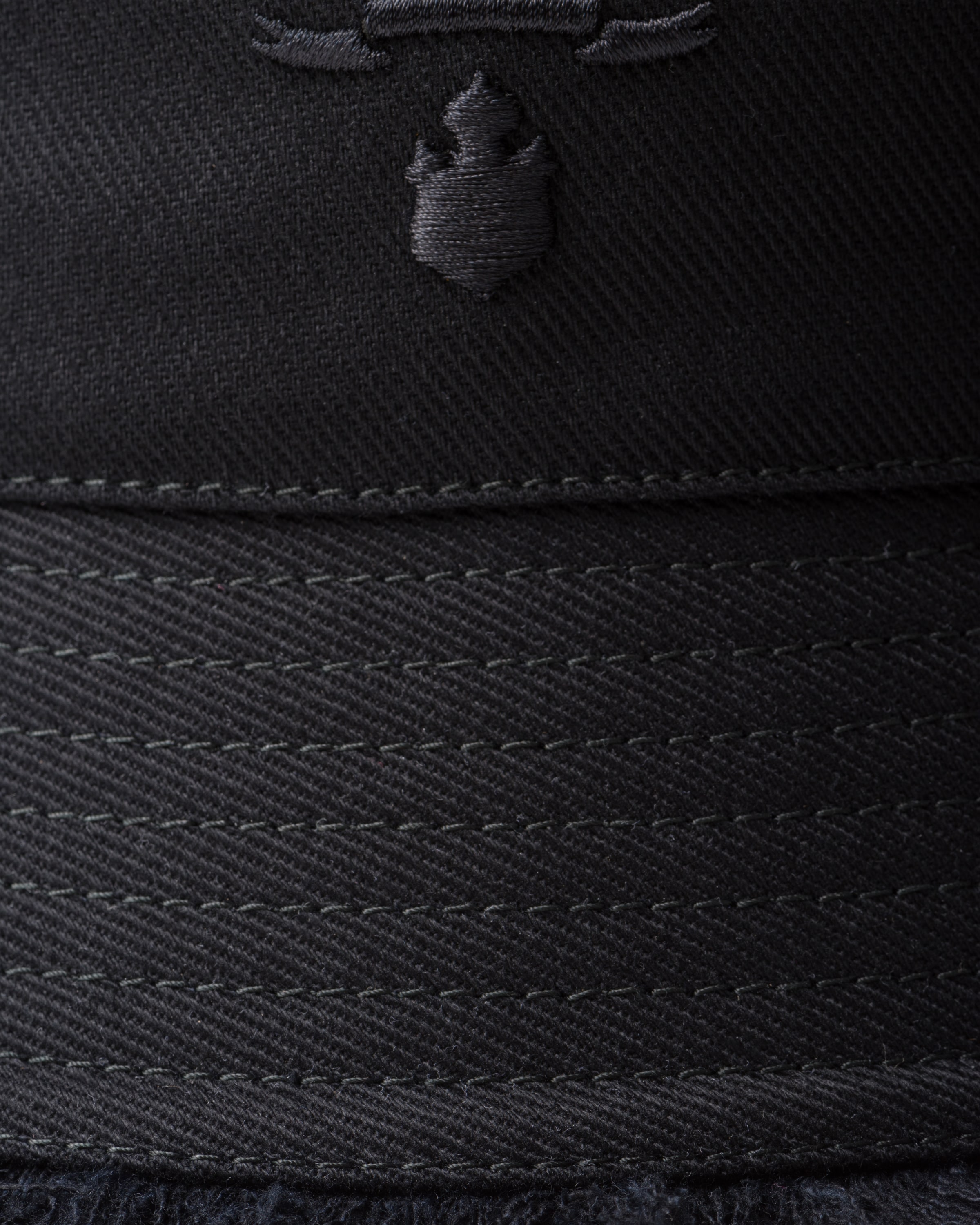 Prada Drill Bucket Hat In Black