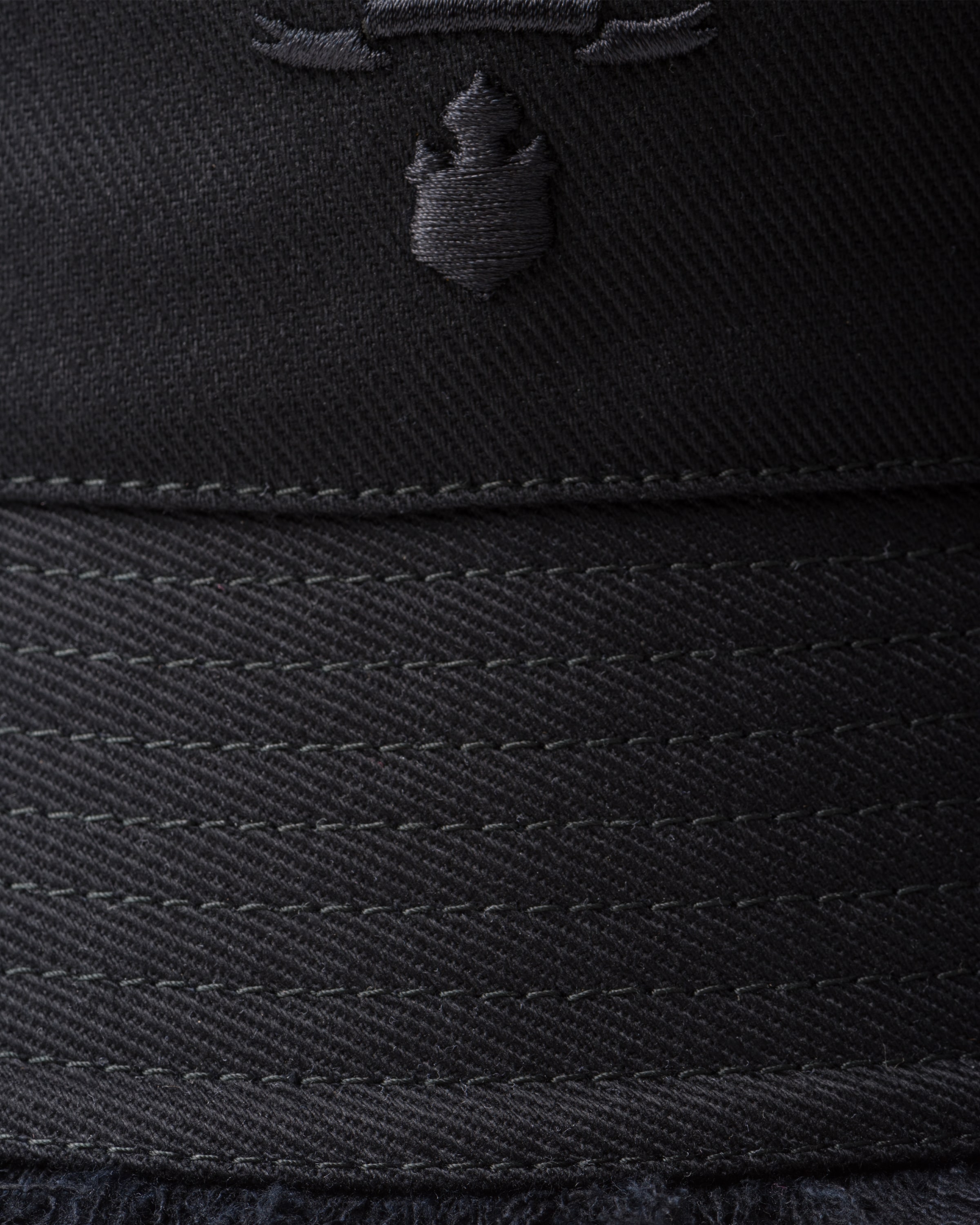 Shop Prada Drill Bucket Hat In Black