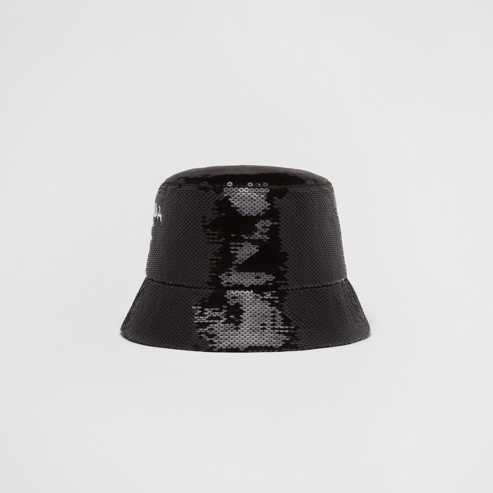 Prada Sequin bucket hat 1