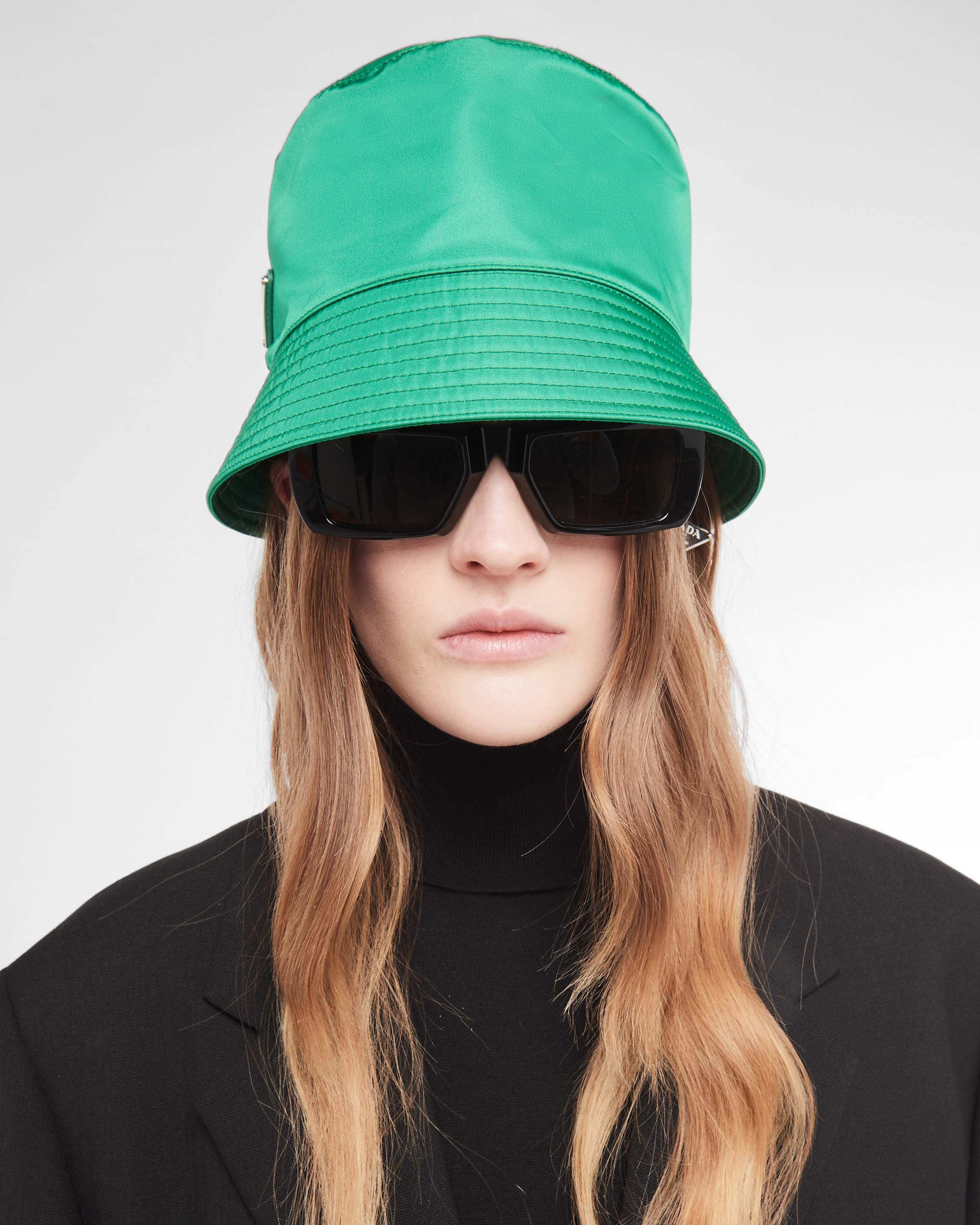 Prada 2025 green hat