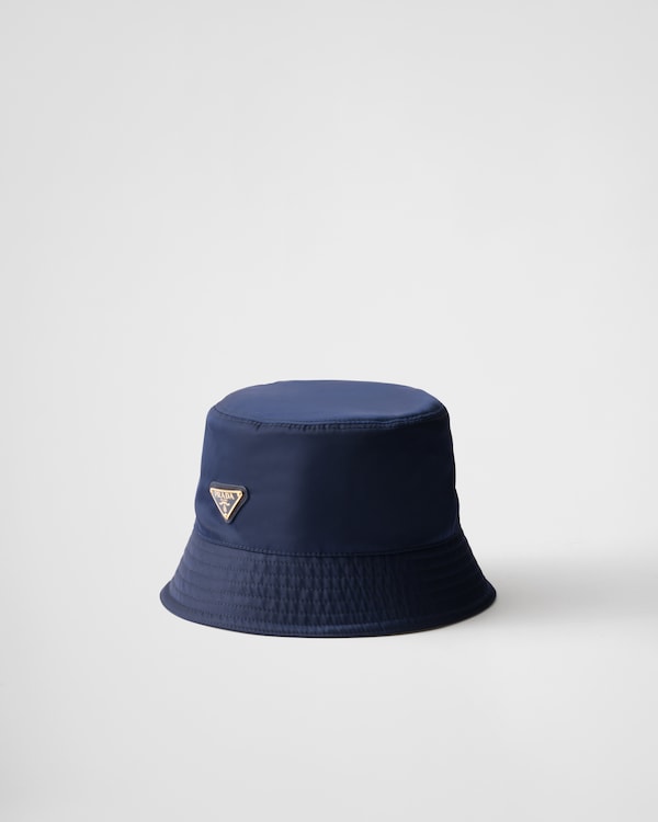 ネイビー クロシェ バケットハット | PRADA