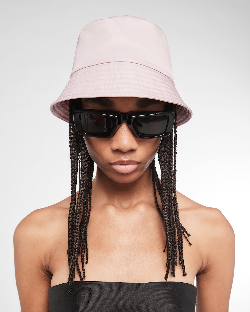 Womens prada bucket hat clearance