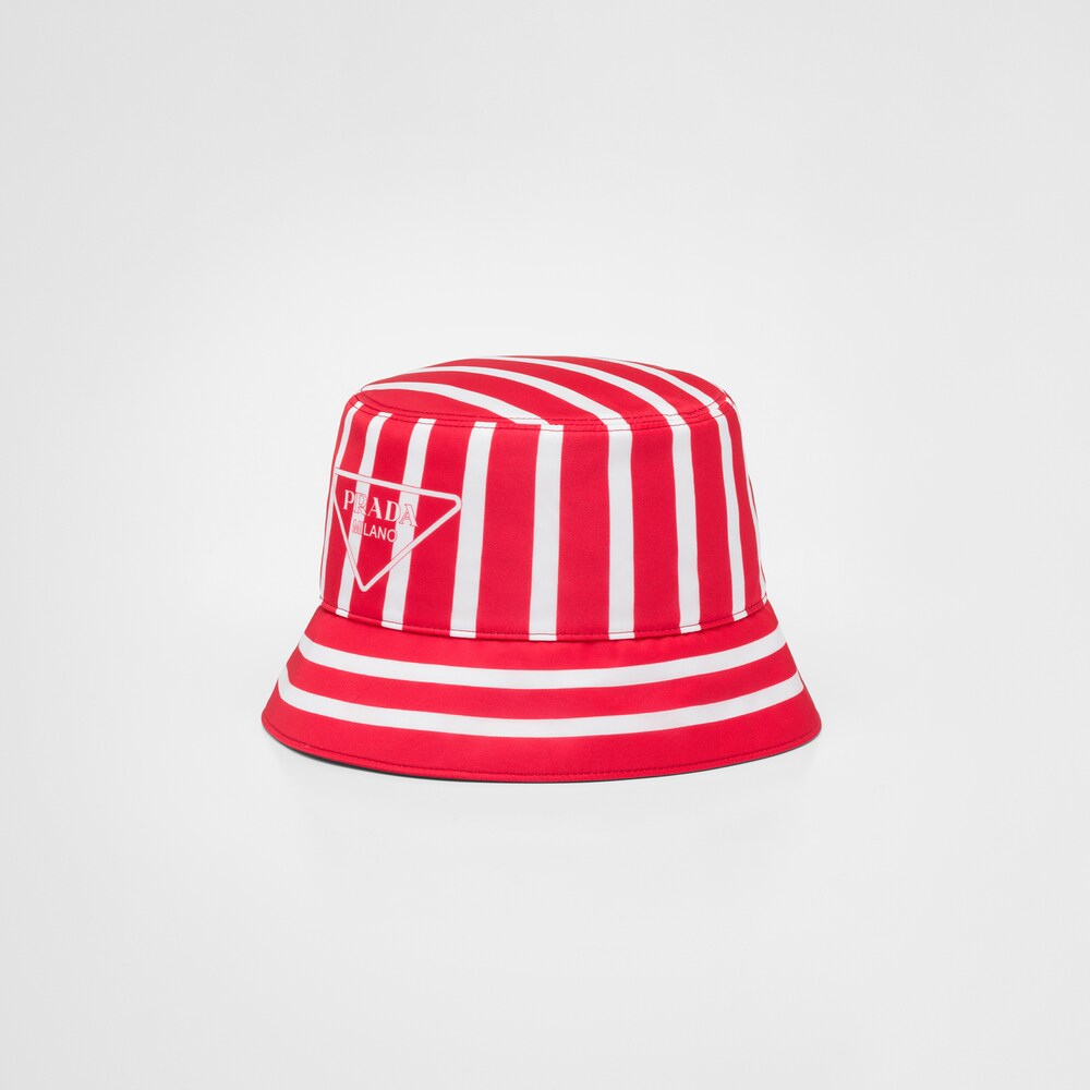 Prada Printed Re-Nylon bucket hat 1