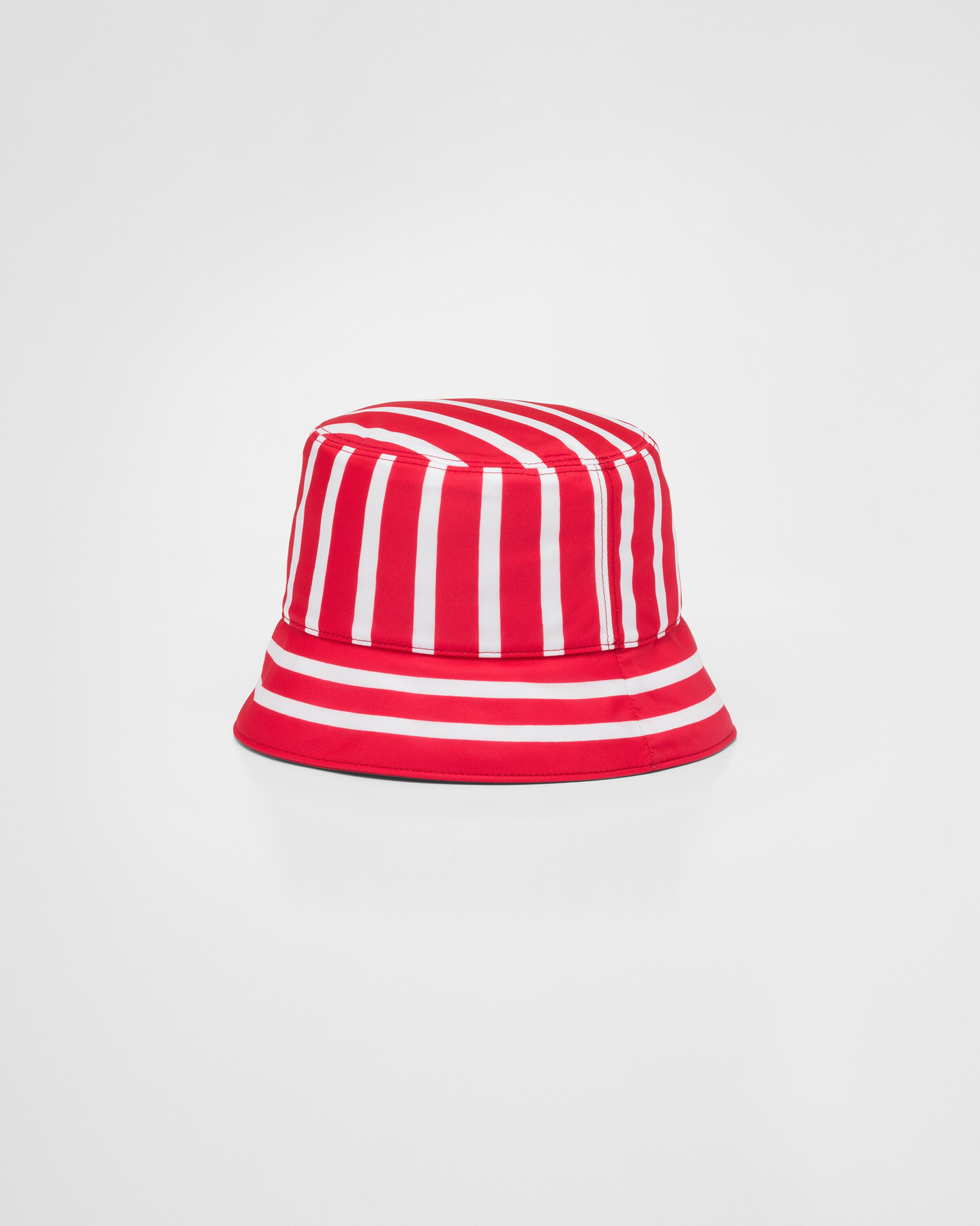 Red Printed Re-Nylon bucket hat | Prada