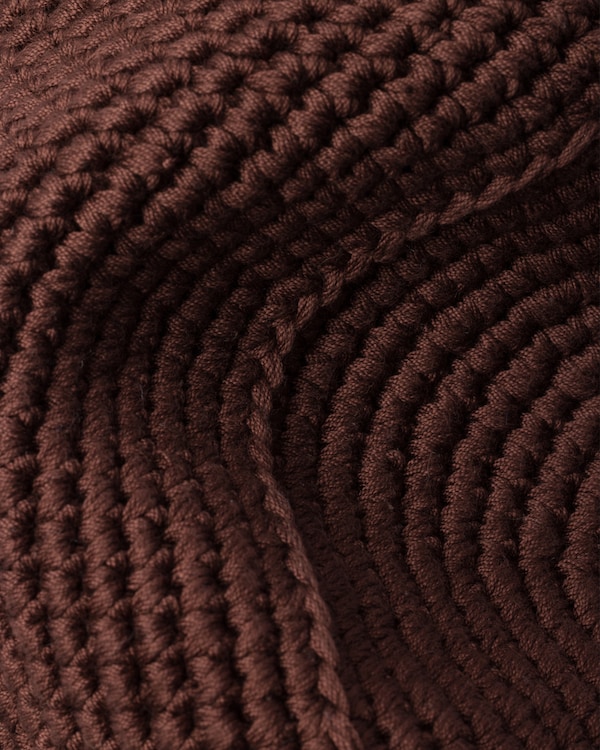 Crochet bucket hat - Cocoa Brown Crochet bucket hat - Cocoa Brown