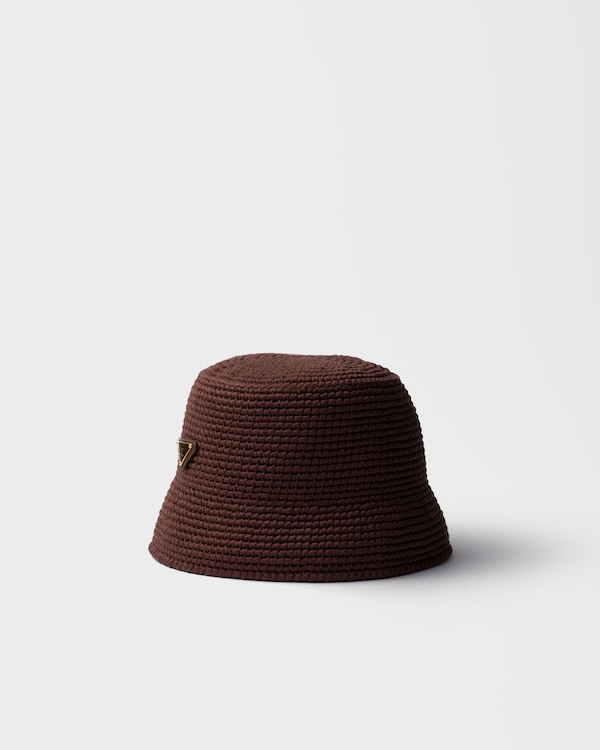 Crochet bucket hat - Cocoa Brown Crochet bucket hat - Cocoa Brown