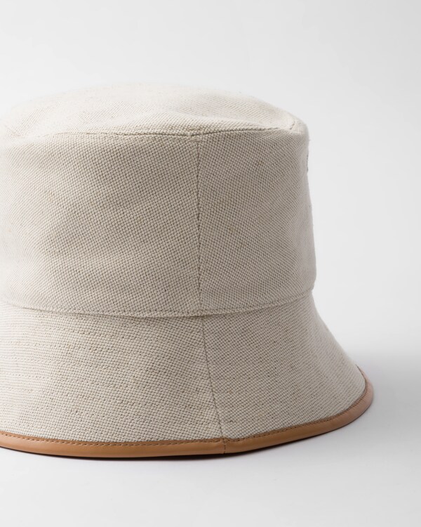 Linen blend bucket hat Linen blend bucket hat
