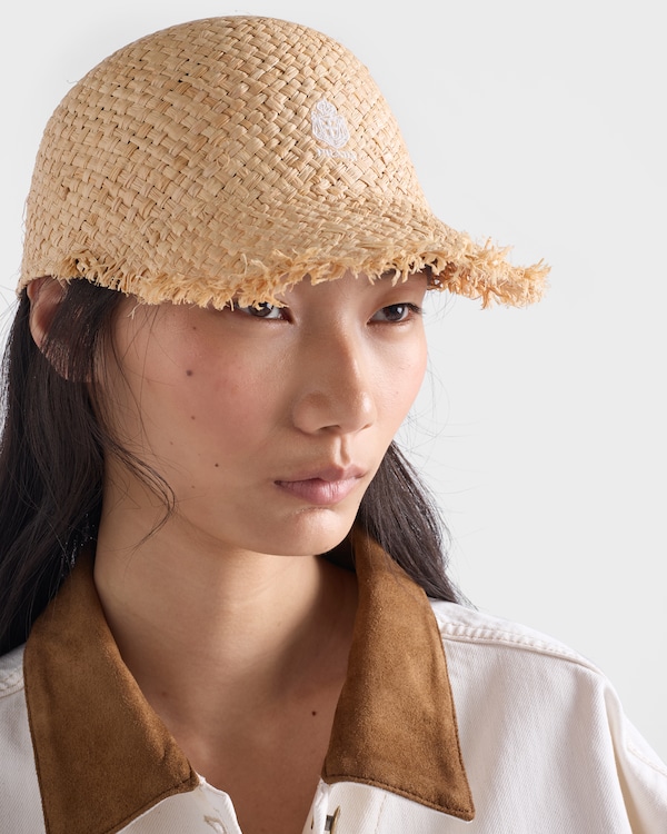 Raffia baseball cap - Natural Raffia baseball cap - Natural