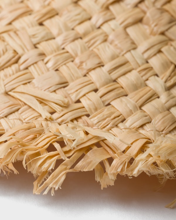 Raffia baseball cap - Natural Raffia baseball cap - Natural