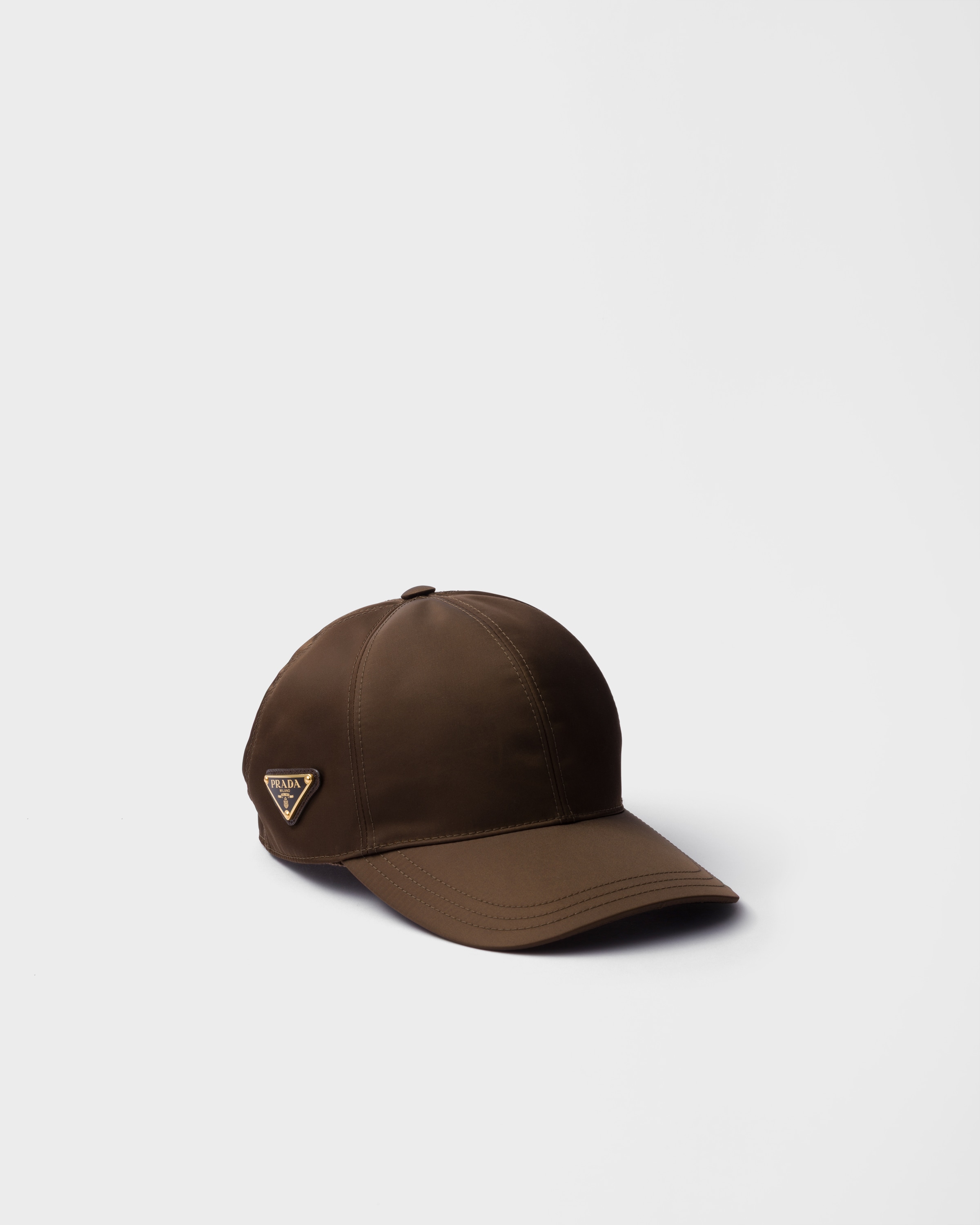 PRADA ナイロンキャップ　brown L Burnt Brown Re-Nylon baseball cap | PRADA - Switzerland