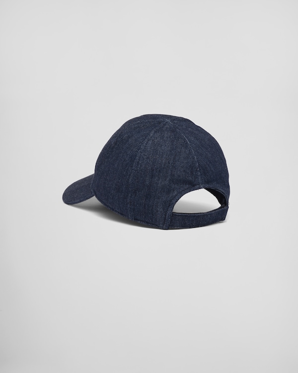 Denim baseball cap Denim baseball cap