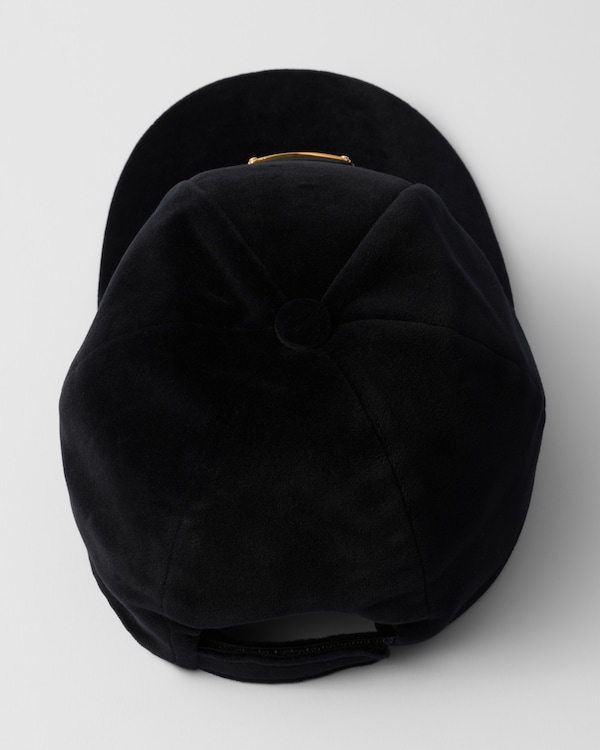 Cappello da baseball in velluto Cappello da baseball in velluto
