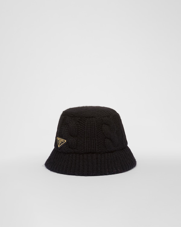 Black Velvet bucket hat | PRADA