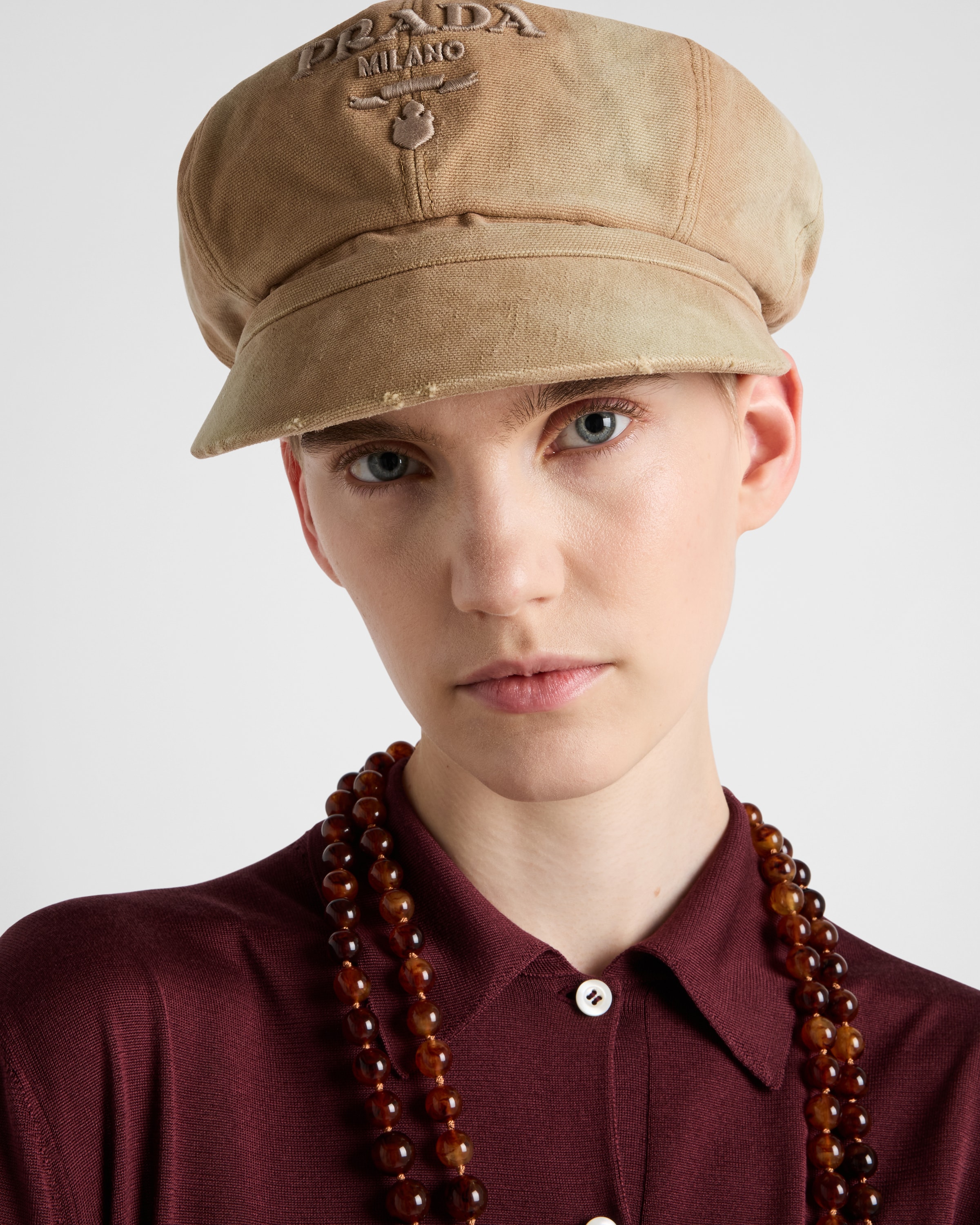 ハット Prada Beige Rafia Baker Boy Hat 0400020938298_BEIGE?wid=600&