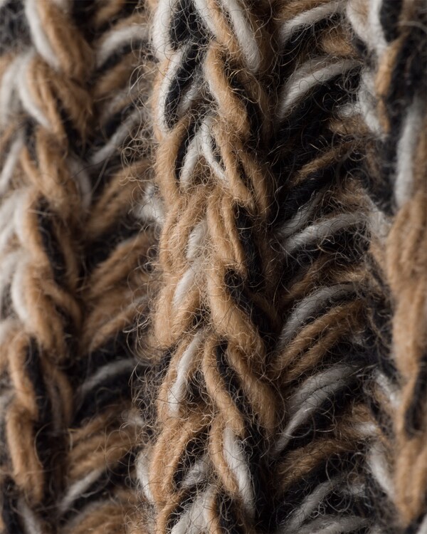 Bonnet en maille mélangée Bonnet en maille mélangée